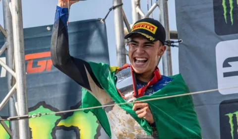 Bernardo Tibúrcio conquista dois pódios na Itália e é vice-campeão na etapa do Europeu de Motocross