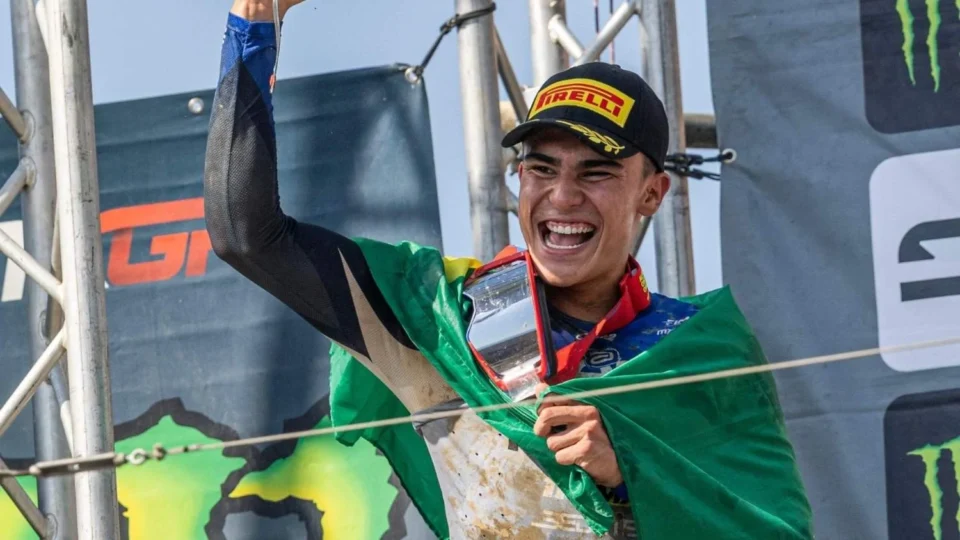 Bernardo Tibúrcio conquista dois pódios na Itália e é vice-campeão na etapa do Europeu de Motocross