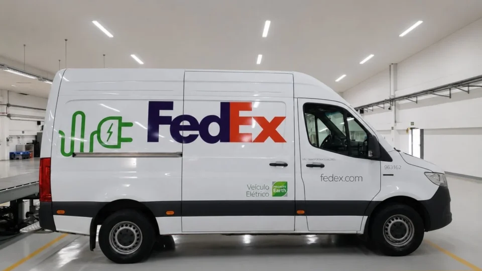 Mercedes-Benz amplia frota elétrica da FedEx no Brasil com novas vans eSprinter